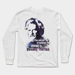 mark twain quote Long Sleeve T-Shirt